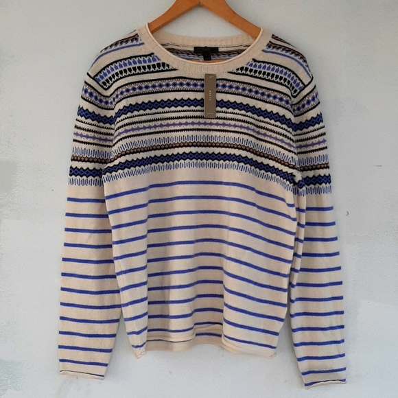 J. Crew Sweaters - J.Crew Black Label Crewneck Vintage Wool Sweater L